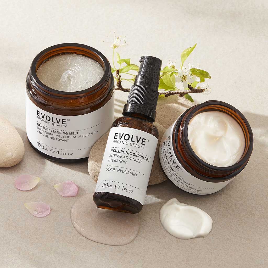 Evolve Beauty products